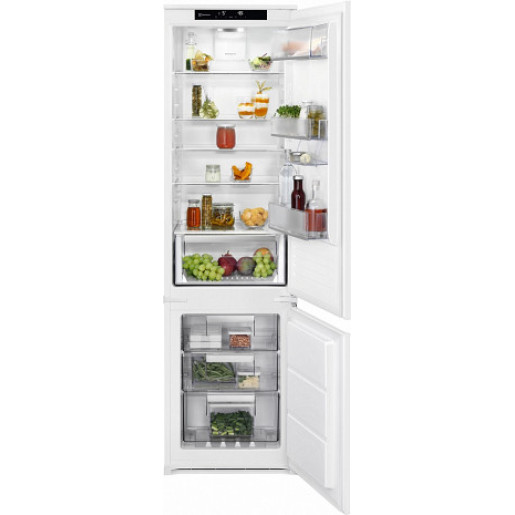 Akcija! Electrolux iebūv. ledusskapis ar saldētavu apakšā, balts, 188.4cm