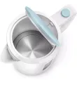 PHILIPS tējkanna 1.7 l, balts/zils