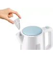 PHILIPS tējkanna 1.7 l, balts/zils