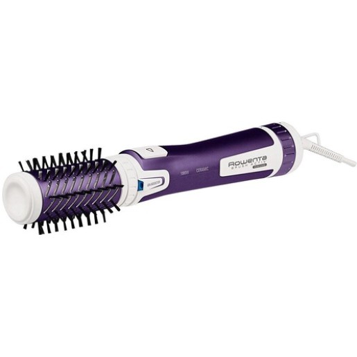 ROWENTA rotējošs matu veidotājs Brush Activ  Volume&Shine, 1000 W, balta/violeta