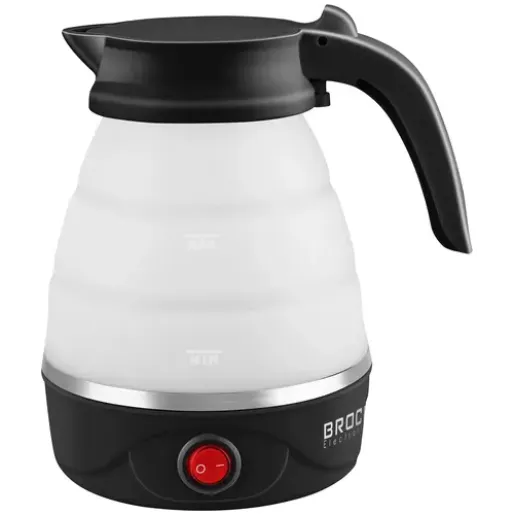 Brock WK 0904 BK, Salokāma ceļojumu tējkanna, 0,5L, 500W, 220V ~ 50Hz.