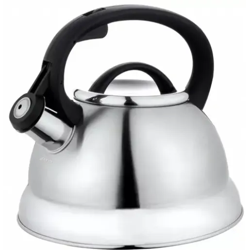 KINGHOFF tērauda tējkanna ar svilpi, 2.3L, KH 3774