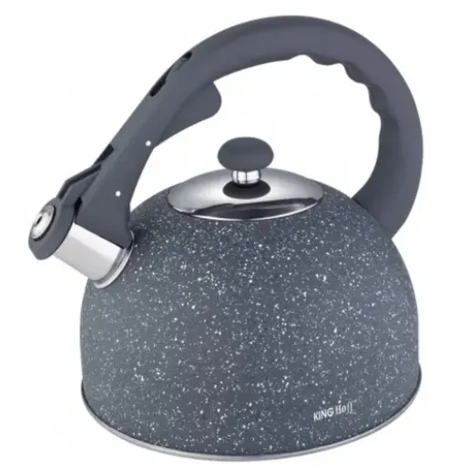 Kinghoff Tējkanna, tradicionālā, tērauda, pelēka-marmora, 2,6l, KH 1408