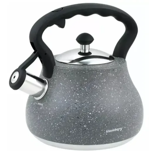 Klausberg Tradicionālā tējkanna 2,7l pelēka marmora, KB 7447