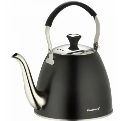 Klausberg Tējkanna, ar infūziju, 1.1l, melns, KB 7570