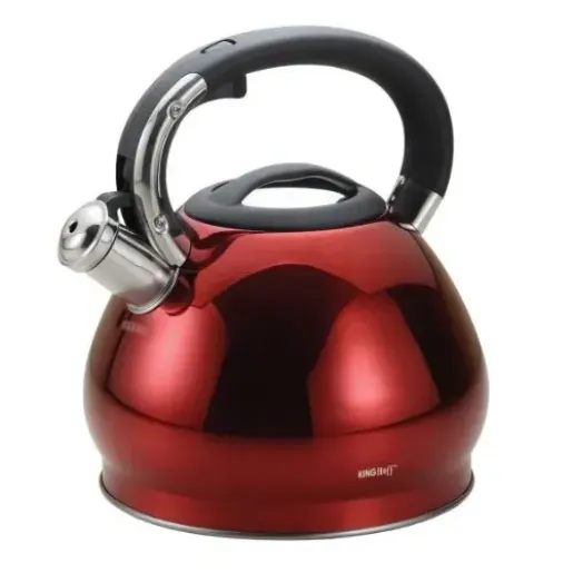 Kinghoff Tējkanna, tradicionālā, tērauda, sarkana, 3,4l, KH 1212