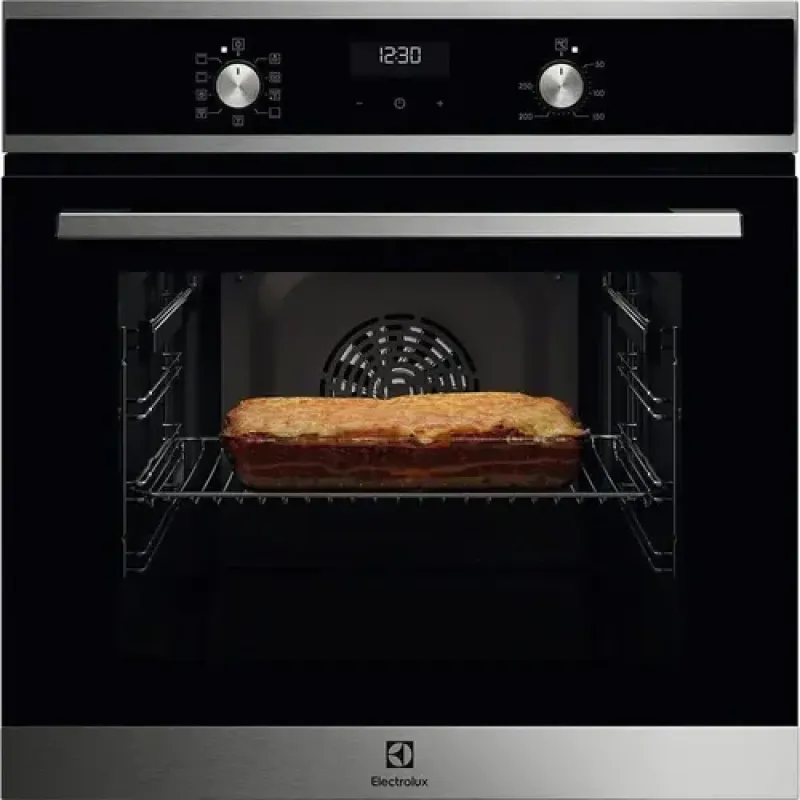 Akcija! Electrolux cepeškrāsns (iebūv.) 65l, nerūsējoša tērauda
