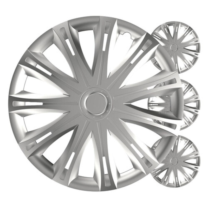 Auto rumbas 4pcs komplekts Spark sudraba 13