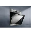 Akcija! Electrolux cepeškrāsns, iebūv., 65l, tērauda ar pārklājumu pret pirkstu nospiedumiem