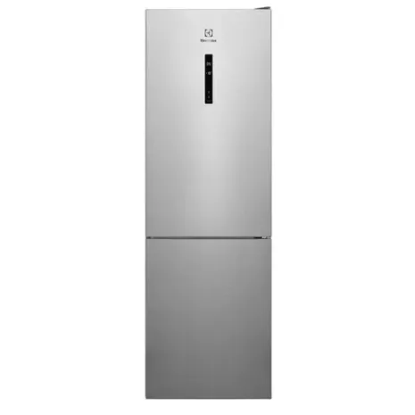 Akcija! Electrolux ledusskapis ar saldētavu apakšā, 186 cm, sudraba