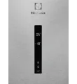 Akcija! Electrolux ledusskapis ar saldētavu apakšā, 186 cm, sudraba