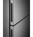Akcija! Electrolux ledusskapis ar saldētavu apakšā, 186 cm, sudraba