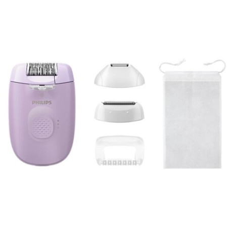 Jaunums! PHILIPS 4000. sērijas epilators ar vadu, violets