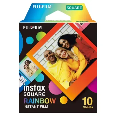 Fujifilm Instax Square Rainbow (10) Instant Film