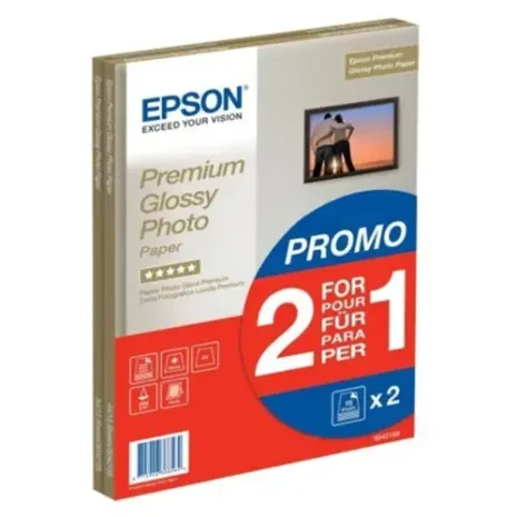 Epson Premium Glossy Photo Paper 30 sheets, White, 255 g/m², A4