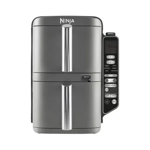 Ninja karstā gaisa katls Double Stack XL, 9.5l, 2470W, pelēka