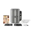 Ninja karstā gaisa katls Double Stack XL, 9.5l, 2470W, pelēka