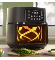 Akcija! Philips karstā gaisa katls XXL, 2000W, melns