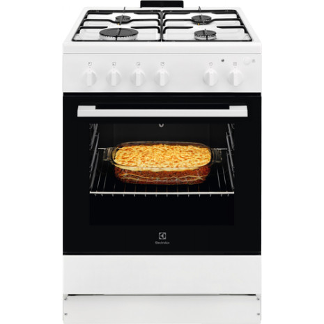 Akcija! Electrolux gāzes plīts ar gāzes cepeškrāsni, 60cm