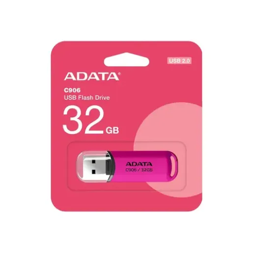 ADATA  C906, USB Flash Drive, 32 GB, Pink 