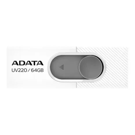 ADATA UV220, 64 GB, White/Gray