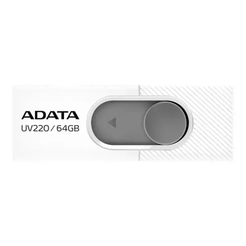 ADATA UV220, 64 GB, White/Gray