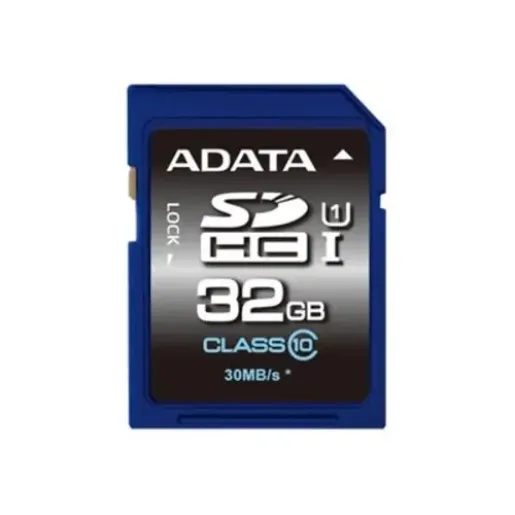 ADATA Premier, 32 GB, SDHC, Flash memory class 10