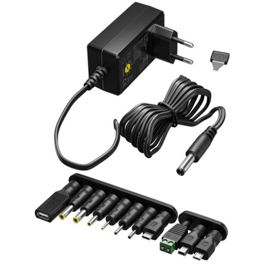 Goobay Universal Power Supply 3 V - 12 V, Max. 3.6 W