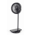 Gembird TA-WPC10-LEDFAN-01 Desktop Fan With Lamp And Wireless Charger