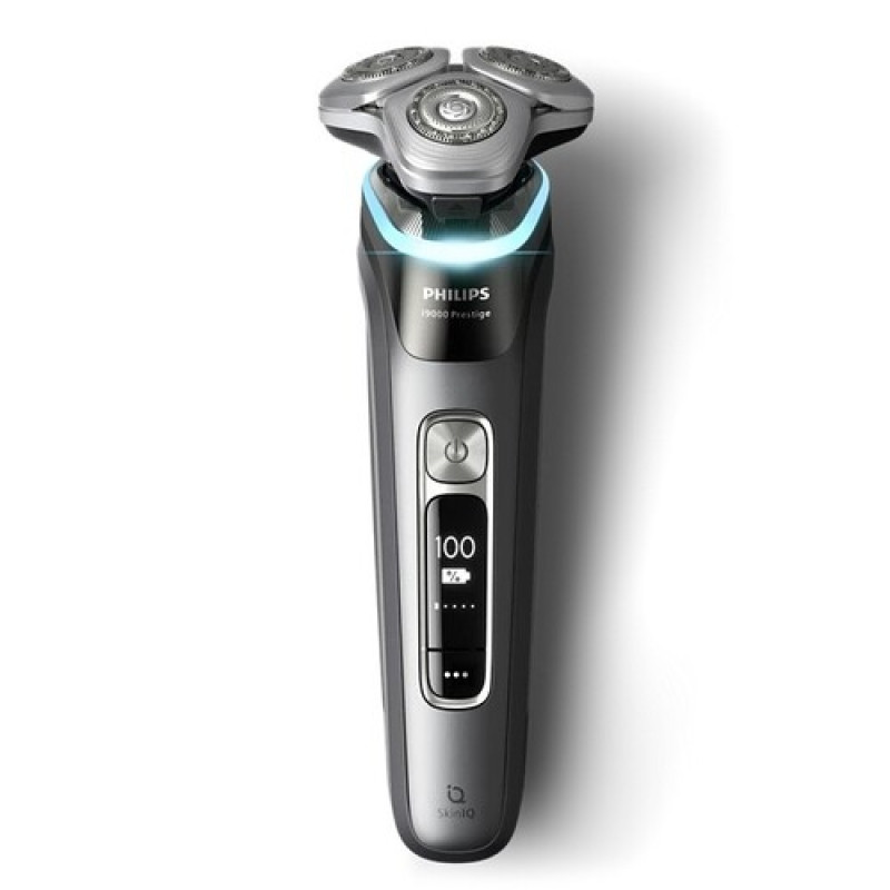 Jaunums! PHILIPS i9000 Prestige Ultra Elektroskuveklis mitrai/sausai skūšanai (lādējams)