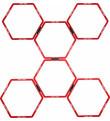 Pure2Improve Hexagon Agility Grid