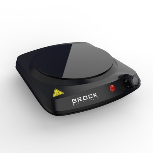 BROCK Vienriņķa infrasarkanā plīts 1200W