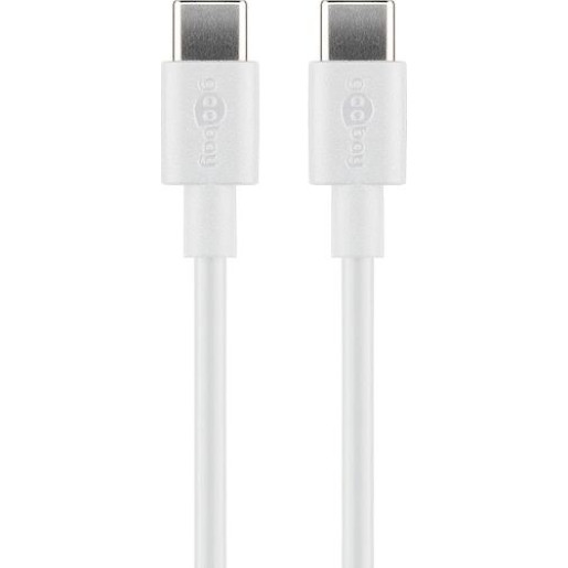 Goobay USB-C,Charging and Sync Cable, 2 m, white (51244)