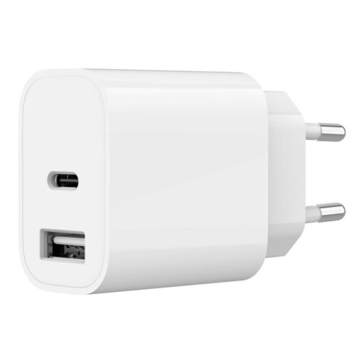 Gembird Universal USB Charger, USB A+C (TA-UC-2AC12-01)