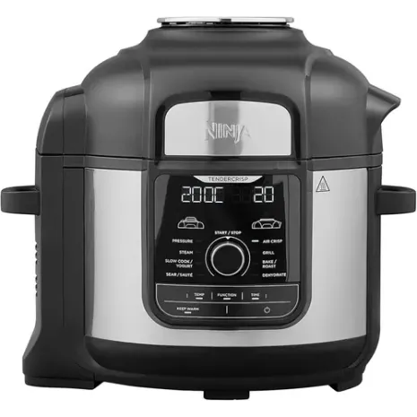 Ninja multivārāmais katls Foodi Max, 7.5l, 1760 W, melna sudraba