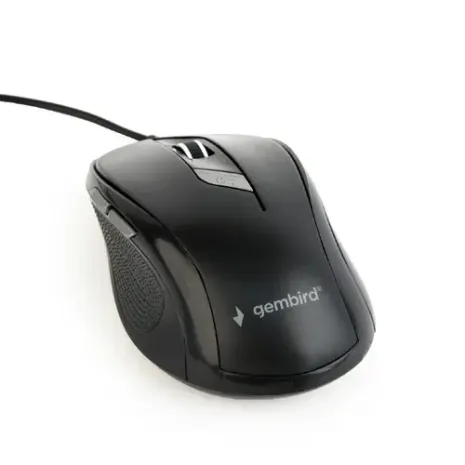 Gembird, Optical mouse, Black (MUS-6B-01)