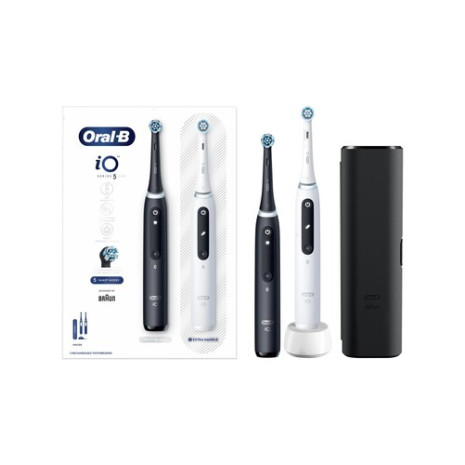 BRAUN Electric Toothbrushes, Matt Black+Quite White