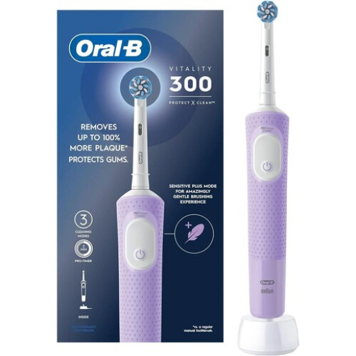 BRAUN Vitality PRO el.zobu birste, Violeta