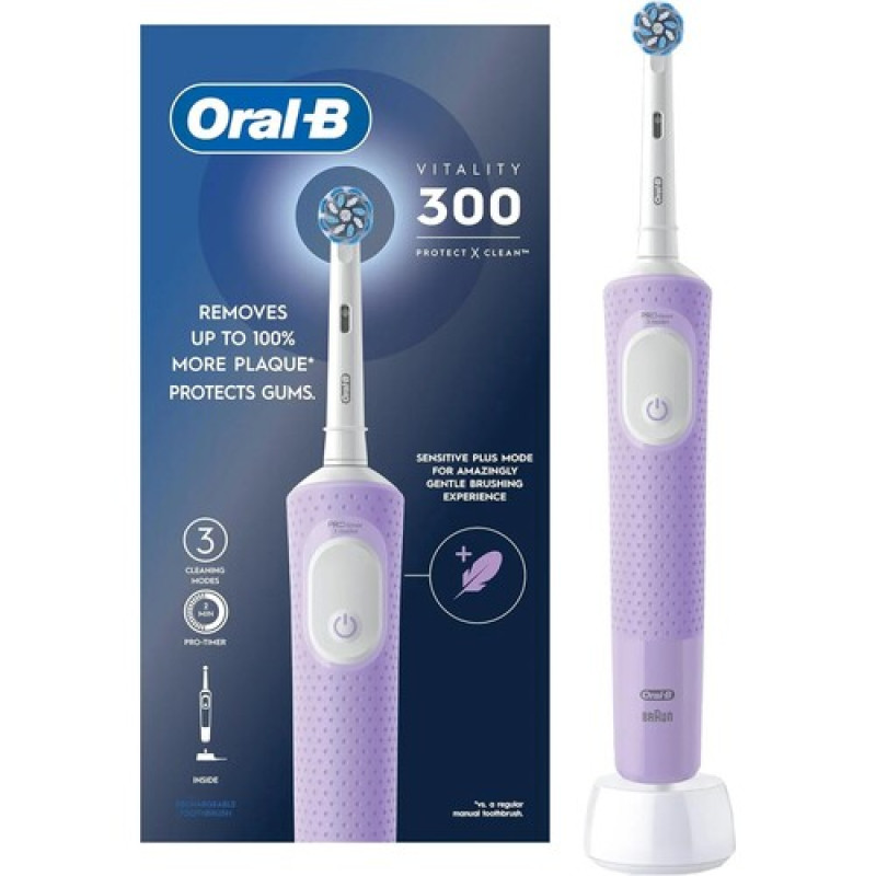 BRAUN Vitality PRO el.zobu birste, Violeta