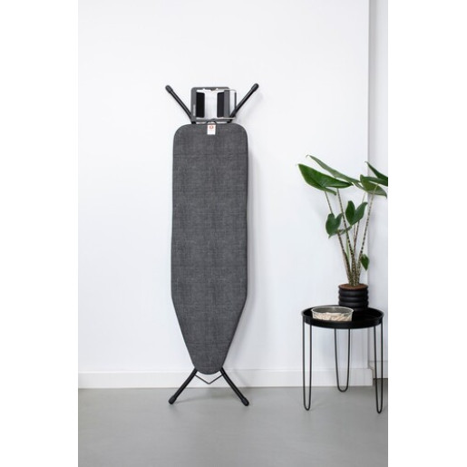 BRABANTIA gludināmā dēļa pārvalks, 124x38 cm, Denim Black (B) 4mm+ 4mm filcis