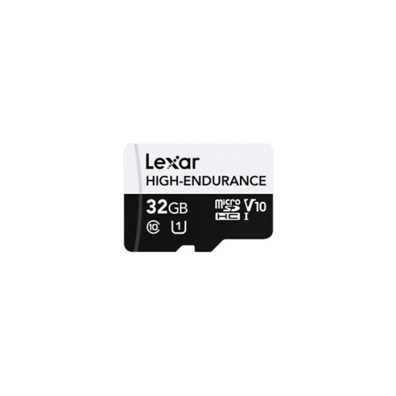 Lexar High-Endurance, 32 GB, microSDHC