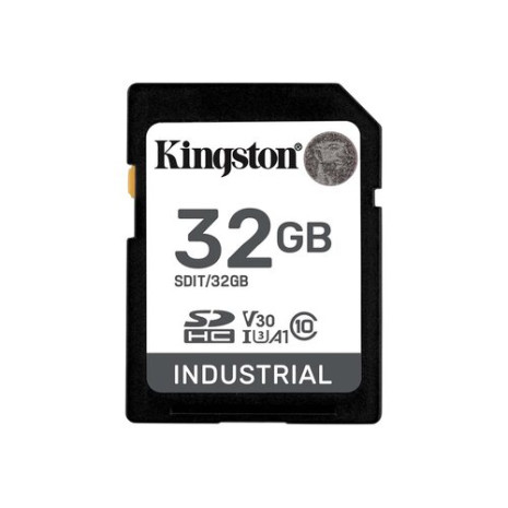 Kingston Flash Memory Card, 32 GB, Black