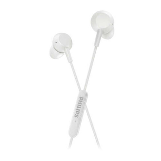 PHILIPS In-Ear austiņas ar mikrofonu, baltas