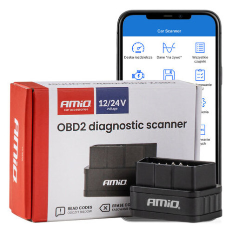 OBD2 diagnostikas skeneris AMIO-04731