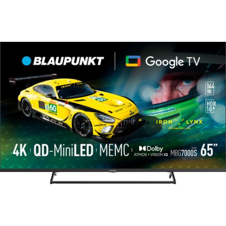 Blaupunkt Mini LED TV - 65MBG7000S - 65 - Smart TV - Google TV - Black