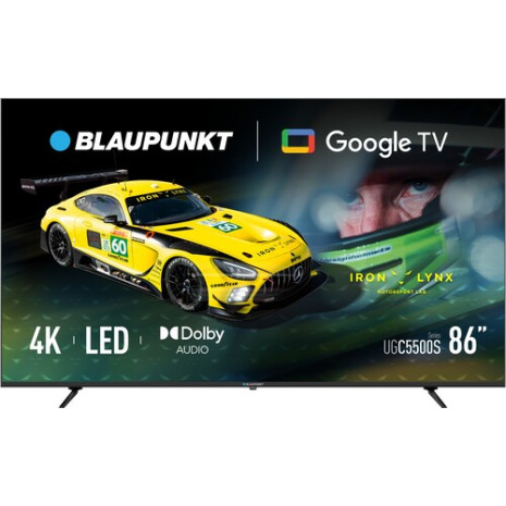 Blaupunkt LED TV | 86UGC5500S | 86 | Smart TV | Google TV | UHD | Black
