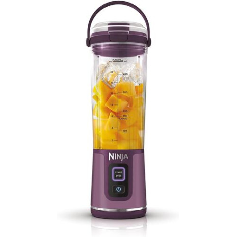 Ninja pārnēsājams bezvadu kokteiļu blenderis, 0.5l, violets