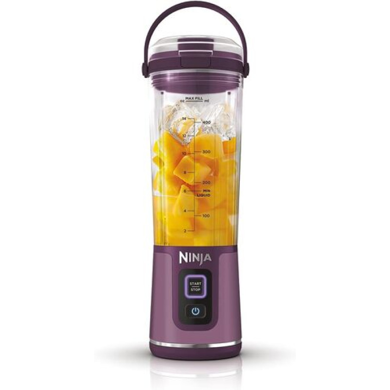 Ninja pārnēsājams bezvadu kokteiļu blenderis, 0.5l, violets
