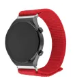 Fixed, Sporty Strap with Quick Release 20mm for Smartwatch, 160-210 mm, Red, Nylon (FIXNST2-20MM-RD)