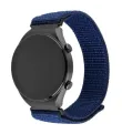 Fixed, Sporty Strap with Quick Release 22mm for Smartwatch, 160-210 mm, Dark blue, Nylon (FIXNST2-22MM-DBL)